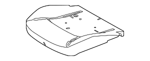 9N7Z54632A22A - Body: Seat Cushion Pad for Ford Image