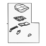 88200A9222DLF - Body: Seat Cushion for Kia: Sedona Image