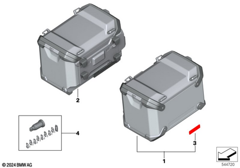 Luggage & Storage for 2025 BMW-Motorrad R 1300 GS Adventure