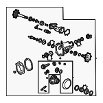 85742561 - Suspension: Differential Assembly for Chevrolet: Silverado 2500 HD, Silverado 3500 HD | GMC: Sierra 2500 HD, Sierra 3500 HD Image
