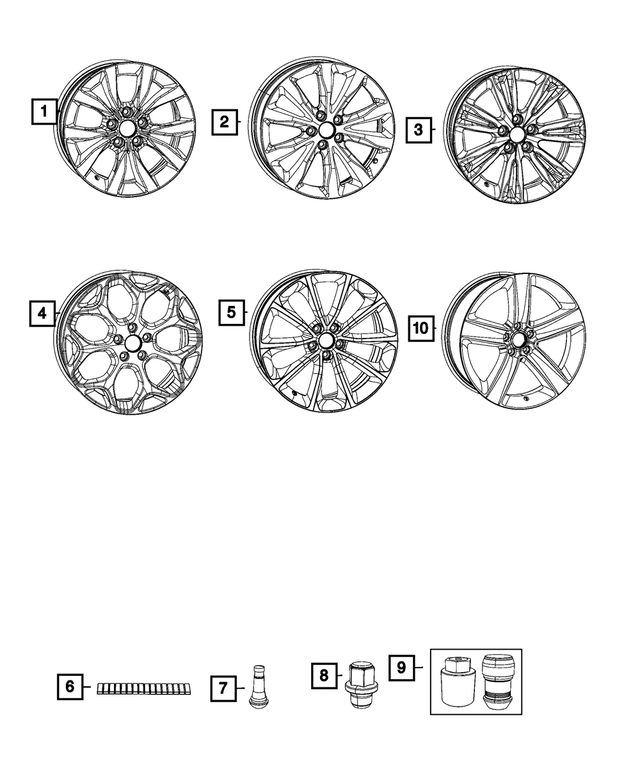 5154061AA - Wheels: Wheel Weight for Mopar Image