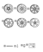 5154061AA - Wheels: Wheel Weight for Mopar Image