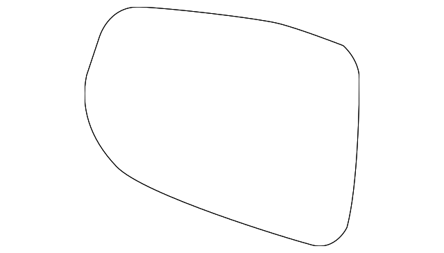 Genuine Mirror Glass for 2017-2025 Volvo | Part# 31402879