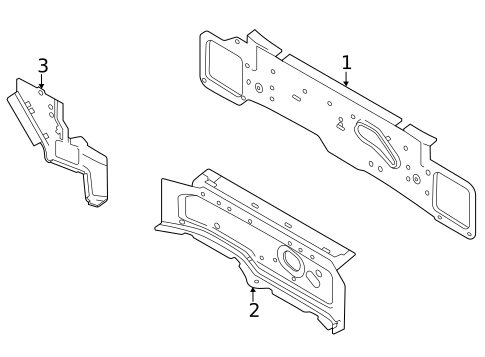 Rear Body for 2020 Land Rover Defender 90 #0