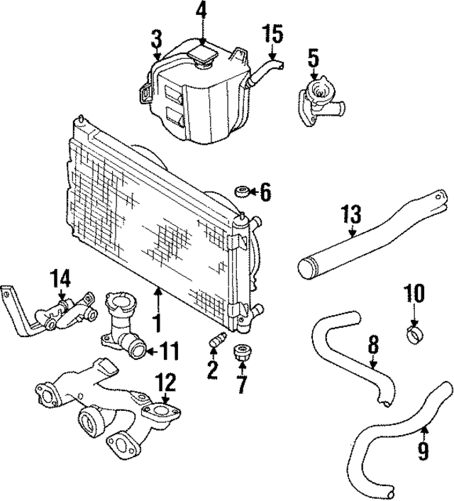 4796494 - Cooling System: Reservoir Cap for Mopar Image