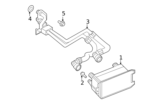 Trans Oil Cooler for 2023 Land Rover Discovery #0