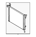 25310T4000 - : Radiator Assembly for Hyundai Image
