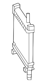 25310T4500 - : Auxiliary Cooler for Genesis: G90 Image