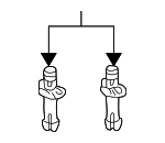 YF1Z54610A16BAB - Body: Headrest Sleeve for Ford: Taurus | Mercury: Sable Image