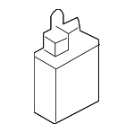 972743B000 - HVAC: Actuator for Kia: Amanti Image