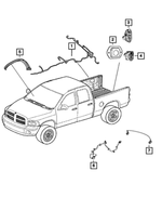 68243773AD - : Chassis Wiring for Ram: 3500 Image