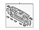 561813301 - Body: Rear Body Panel for Volkswagen Image