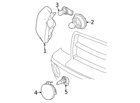 Fog Lamps for 2007 Dodge Durango #0