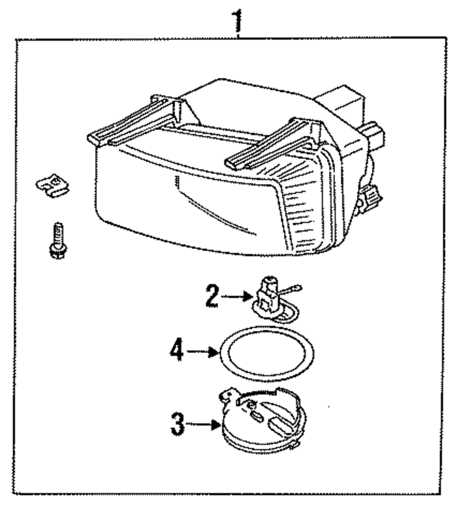 93169010 - Unclassified: Fog Light Bulb (H3) for Saab: 9-3, 900, 9000 Image