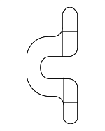 663120C010 - Body: Hook for Toyota Image