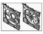 17427925818 - Cooling System: Fan Assembly for BMW Image
