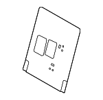 TK79883N8 - Body: Seat Back Panel for Mazda: CX-9 Image