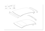 2196570009 - Roof: Paneling for Mercedes-Benz Image