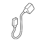 5N0035558 - Body: Adapter for Volkswagen: CC, Golf, Golf R, Touareg Image