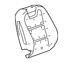 92230409 - Body: Seat Back Pad for Chevrolet: Camaro Image
