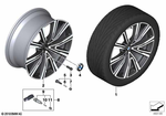 36118072001 - : Disk Wheel Light Alloy In 36907111 for BMW Image