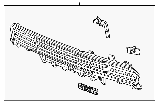 2022-2026 GM Grille Assembly 85787586 GM | GMPartsDirect.com