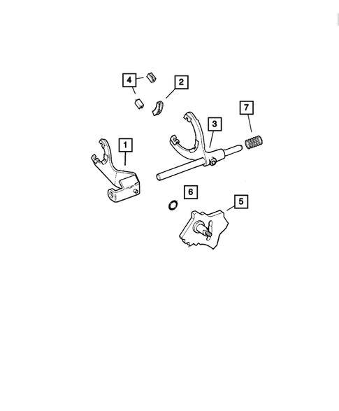 Fork and Rails for 2001 Dodge Dakota #0