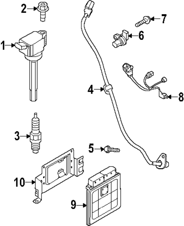 391X32S205 - : ECM for Hyundai Image