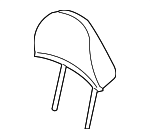 30615653 - : 2004-2013 Volvo Headrest for Volvo: C30, S40, V50 Image