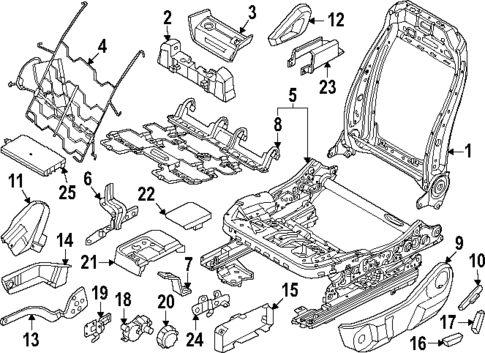 Power Seats for 2024 Ford Ranger #0