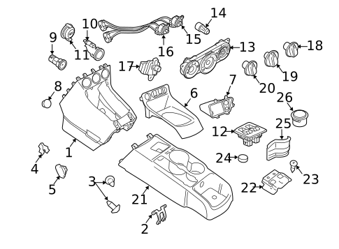 Switches, Solenoids & Actuators for 2013 Ford Transit Connect #0