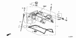 90007679000 - Engine: BOLT A, TIMING BELT COVER for Honda Image