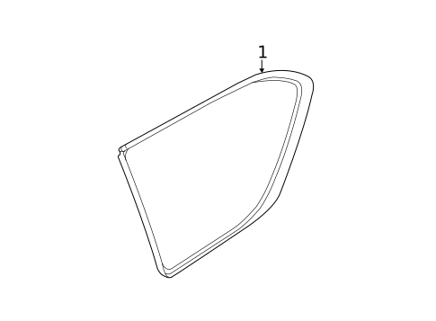 Glass & Hardware for 2015 INFINITI QX80 #0