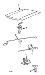 MB408515 - : HOOD for Mitsubishi: Tredia Image