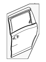 67510THRA10ZZ - Body: Door Shell for Honda: Odyssey Image