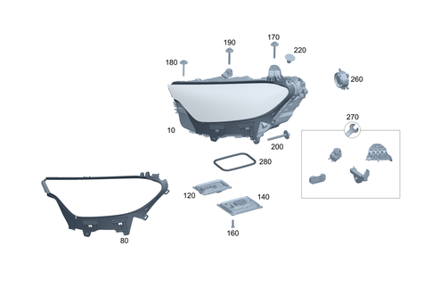 Front Illumination for 2025 Mercedes-Benz GLC63 AMG S E Performance #0
