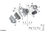 11427953129 - Engine: Set Oil-Filter Element for BMW Image