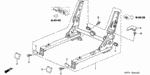 934051002507 - Interior/Bumper: BOLT-WASHER (10X25) for Acura Image