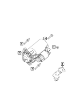 68470044AA - Electrical: Engine Wiring Bracket for Mopar Image
