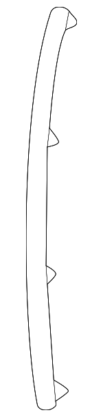 22689492 - Body: Upper Seal for Chevrolet: Cavalier | Pontiac: Sunfire Image