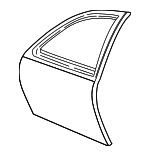 22735546 - Body: Door Shell for Chevrolet: Cavalier | Pontiac: Sunfire Image image