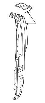68606717AA - Body: Corner Panel for Ram: ProMaster 1500, ProMaster 2500, ProMaster 3500 Image
