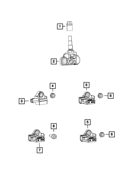 Sensors for 2018 Ram ProMaster City #1