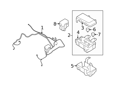Wiring Harness for 2010 Hyundai Azera #0