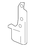 76625YY200 - Body: Mud Guard for Toyota: Corolla Cross Image