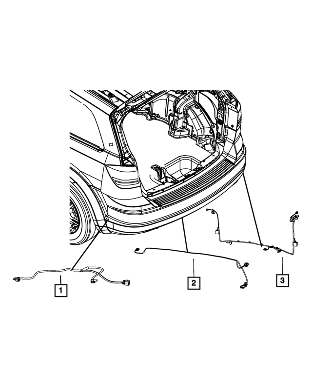 68080775AC - Electrical: Fuel Tank Wiring for Mopar Image