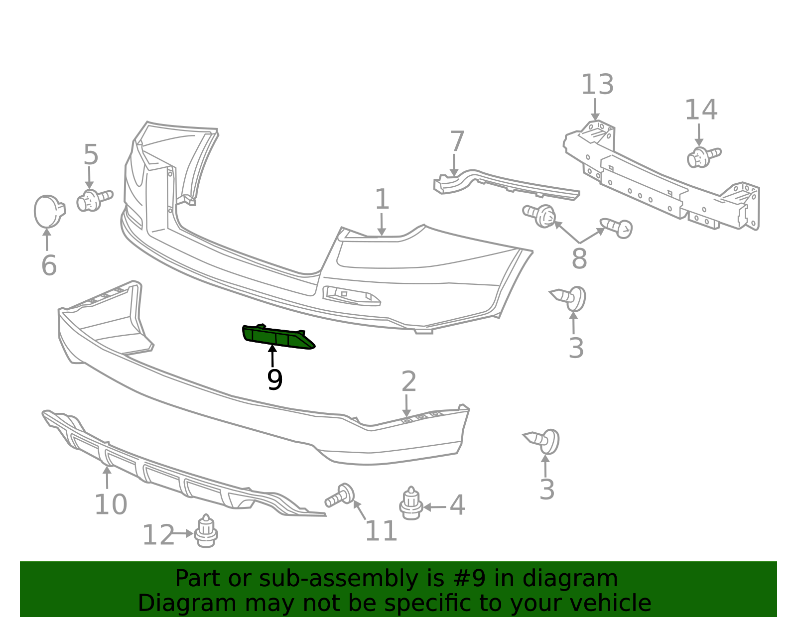 33505-SWA-A01 - High-Quality Reflector Panel for 2007-2015 Honda ...