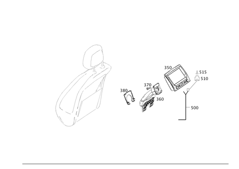 Rear Entertainment for 1996 Mercedes-Benz E320 #0