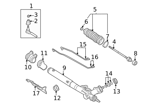 Steering Gear & Linkage for 2001 Buick LeSabre #0