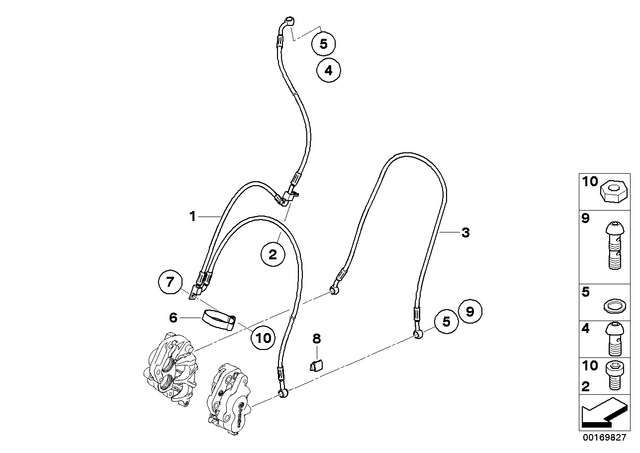 34327706009 - : Spacer Holder for BMW-Motorrad Image